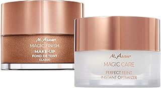 M. Asam Magic Finish Make-Up Mousse (1.01 Fl Oz) and Magic Care Perfect Teint (1.01 Fl Oz) – 4in1 MAKE-UP and INSTANT SKIN OPTIMIZER
