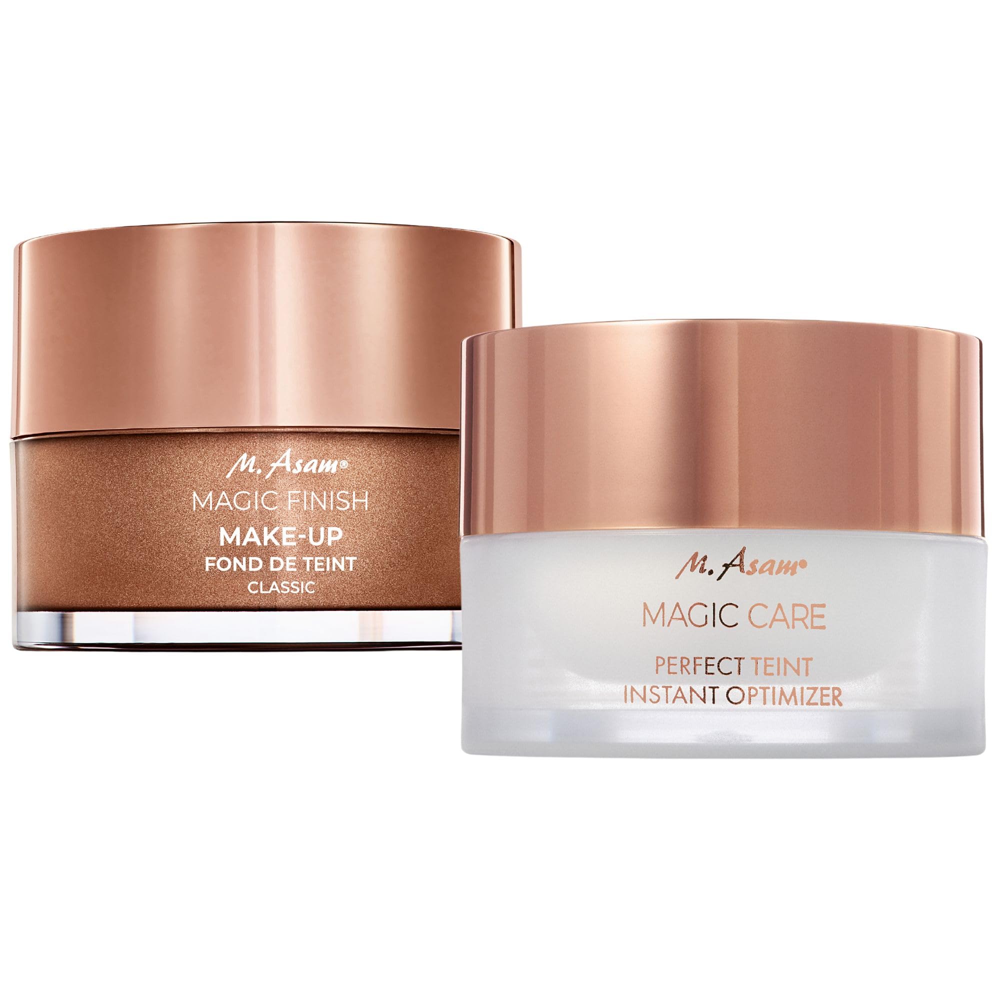 Magic Finish Make-Up Mousse (1.01 Fl Oz) and Magic Care Perfect Teint (1.01 Fl Oz) – 4in1 MAKE-UP and INSTANT SKIN OPTIMIZER