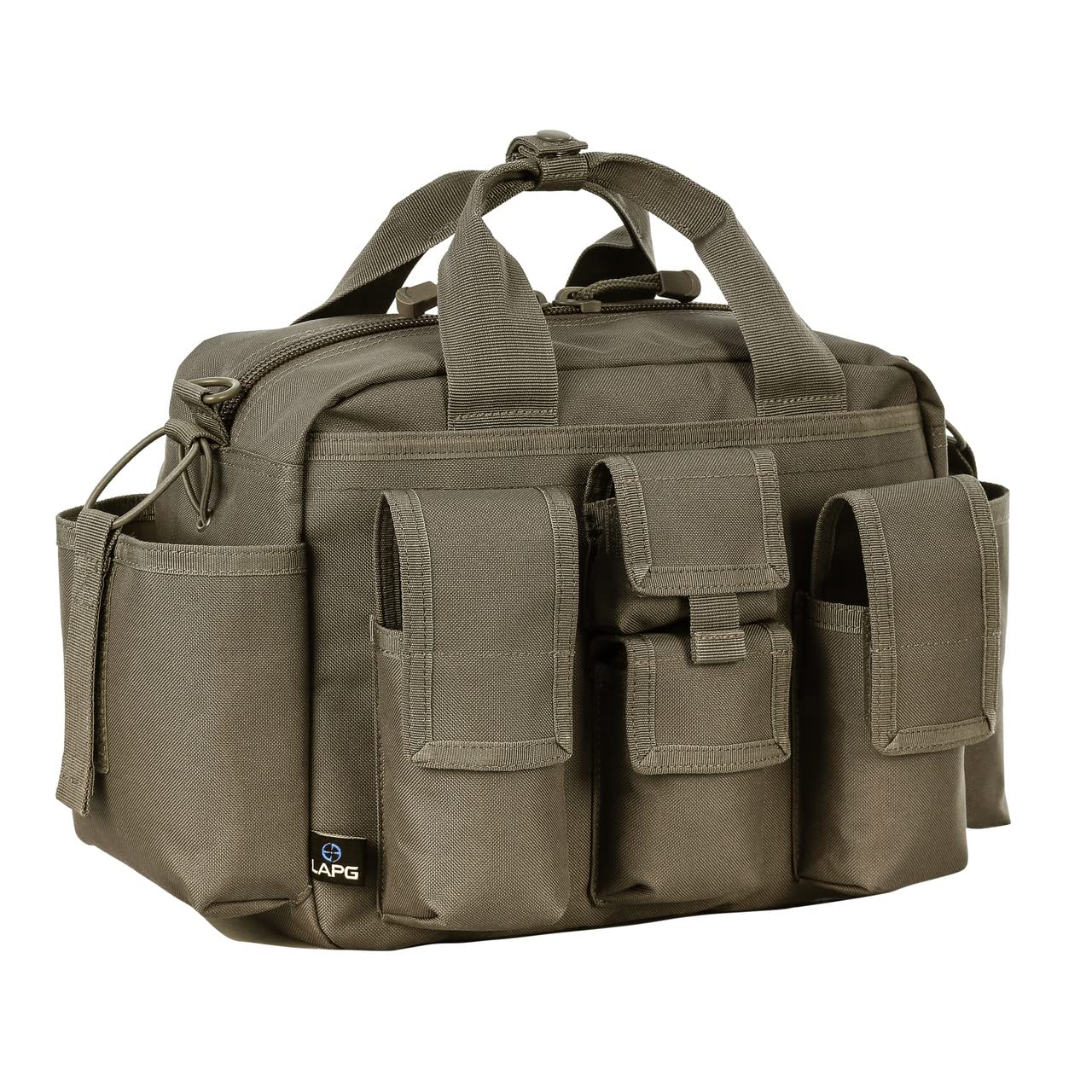 LAPG Tactical Bail Out Gear, Survival Bug Out, Hunting & Hiking, Range Bag with Shoulder Strap & Carry Handle