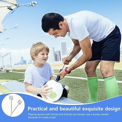 Miniatura 5 de Kit de bomba convertidor de agujas de inflador, adaptador de válvula de bicicleta, convertidor DV AV SV, bomba de baloncesto, bomba de pelota de