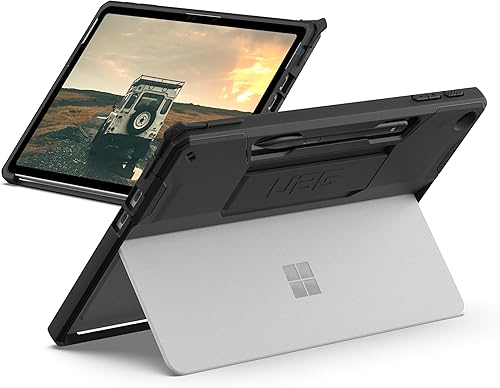 Miniatura 10 de URBAN ARMOR GEAR UAG - Funda diseñada para Microsoft Surface Pro 1ª edición de 12 pulgadas, funda protectora resistente con soporte integrado Plasma