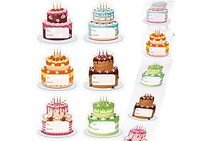 Happy Birthday Gift Tag Stickers from our shower to yours tags