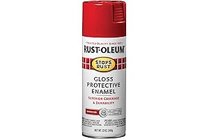 Rust-Oleum Gloss Red Sunrise Spray Paint for Metal