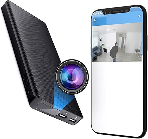 JUSTSTONE Cámara inalámbrica con batería WiFi de 128 GB, cámara de seguridad portátil Vdeo HD1080P más pequeña, monitor de bebé con visión nocturna,