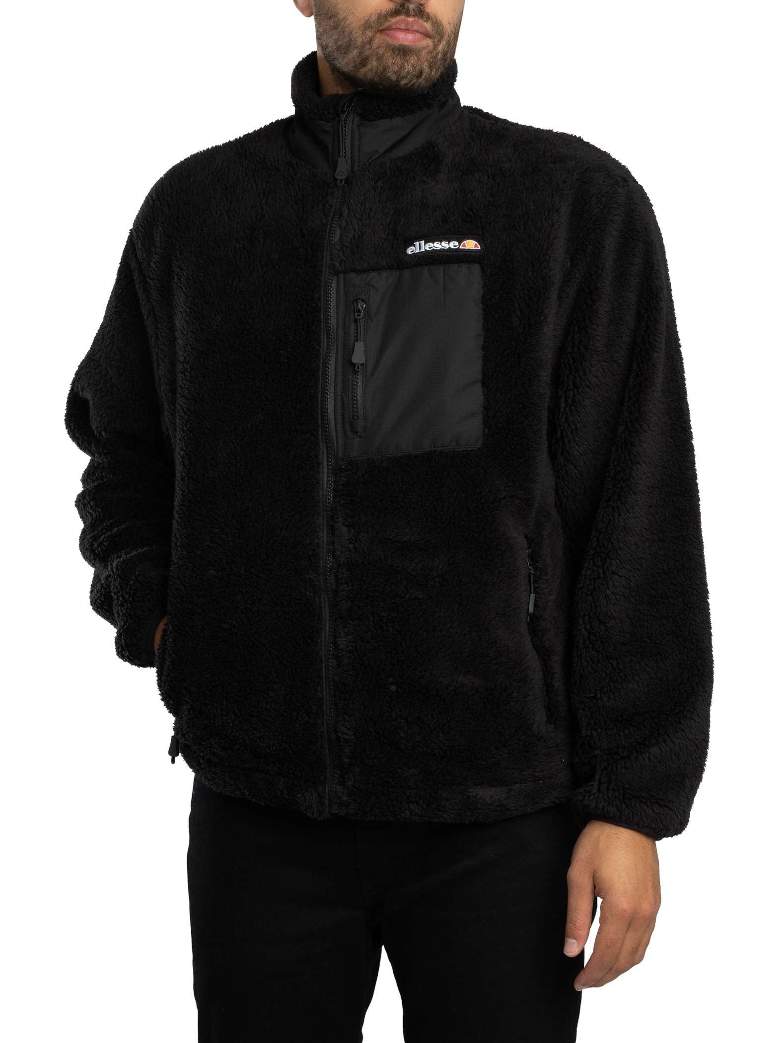 Ellesse Men's Cervacol Puffer Jacket Black Large