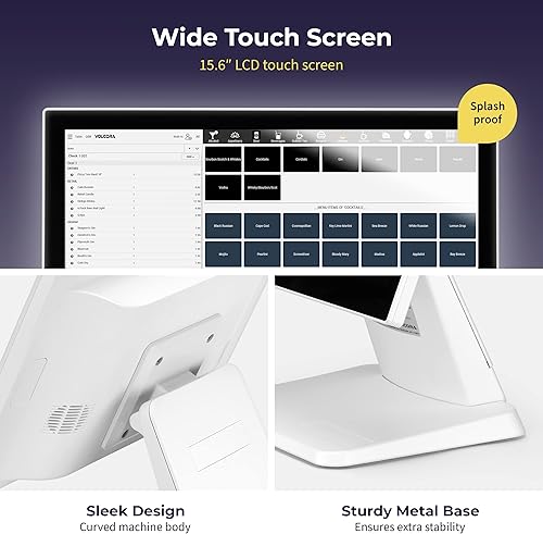 Miniatura 3 de Máquina terminal de punto de venta al por menor y restaurante para pequeñas empresas, caja registradora de punto de venta con Windows 11