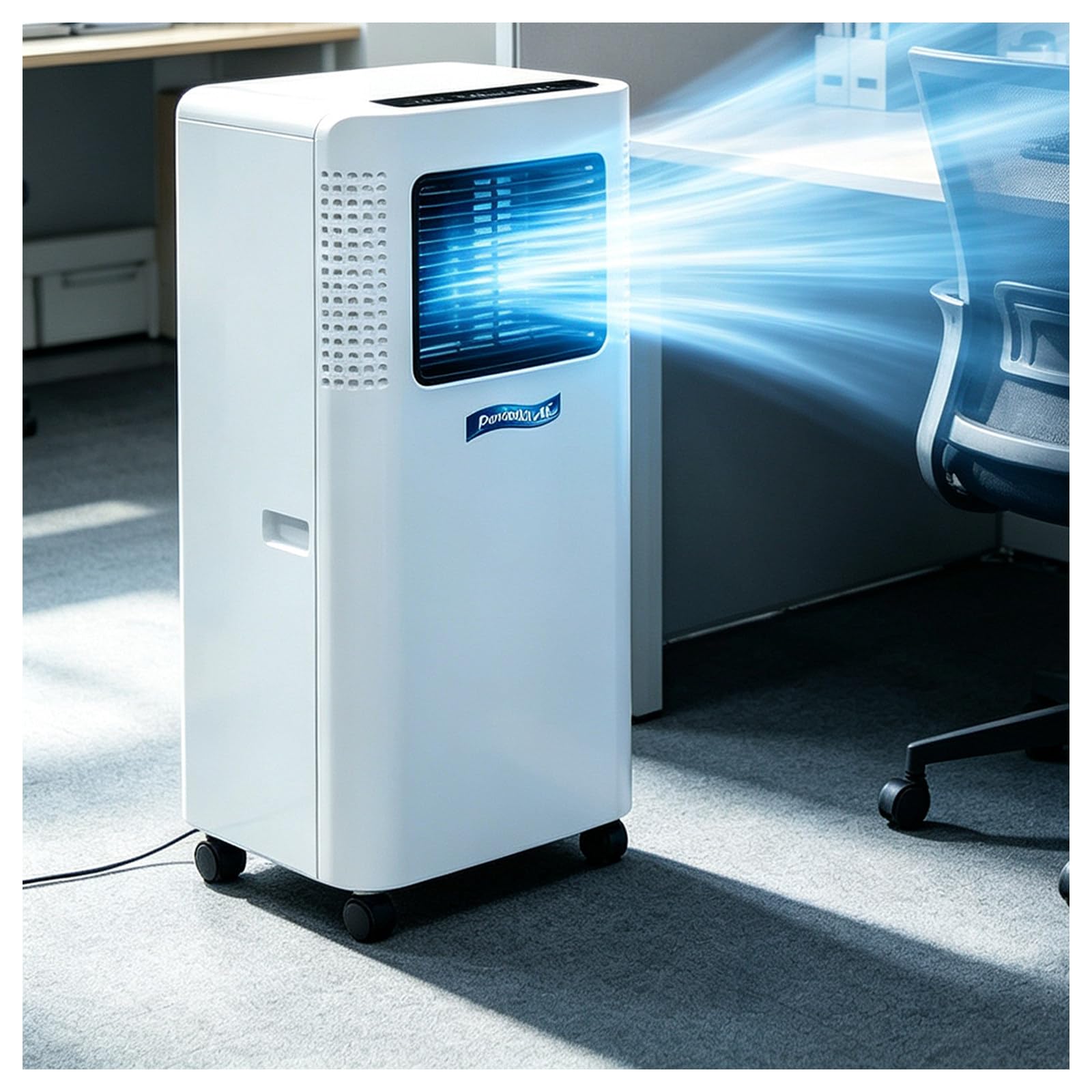 XUFWANYE Portable ac unit with Remote Control & 24-Hour Timer (7000BTU)
