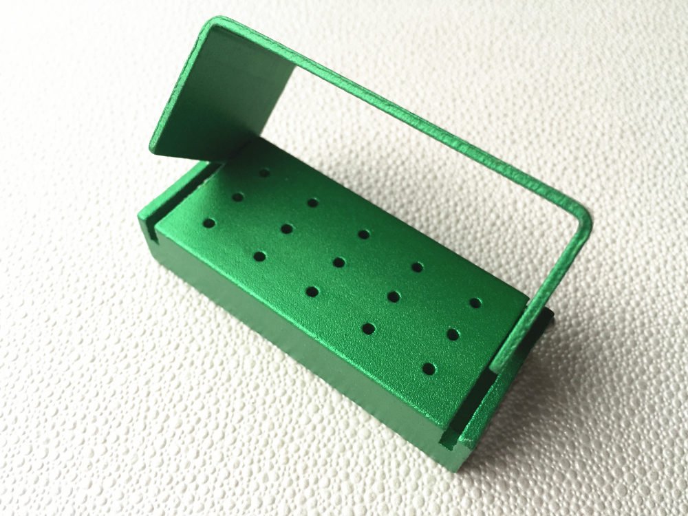 Autoclavable Dental Bur Soak Boxes Cleaning Containers 4-Pack