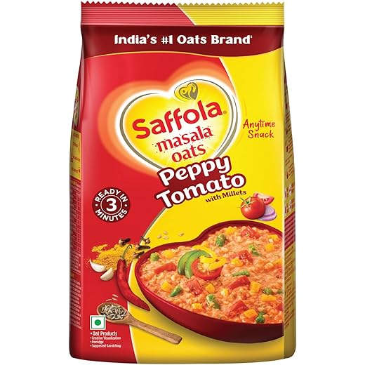 Saffola Tomato Oats 550g - Weight Management