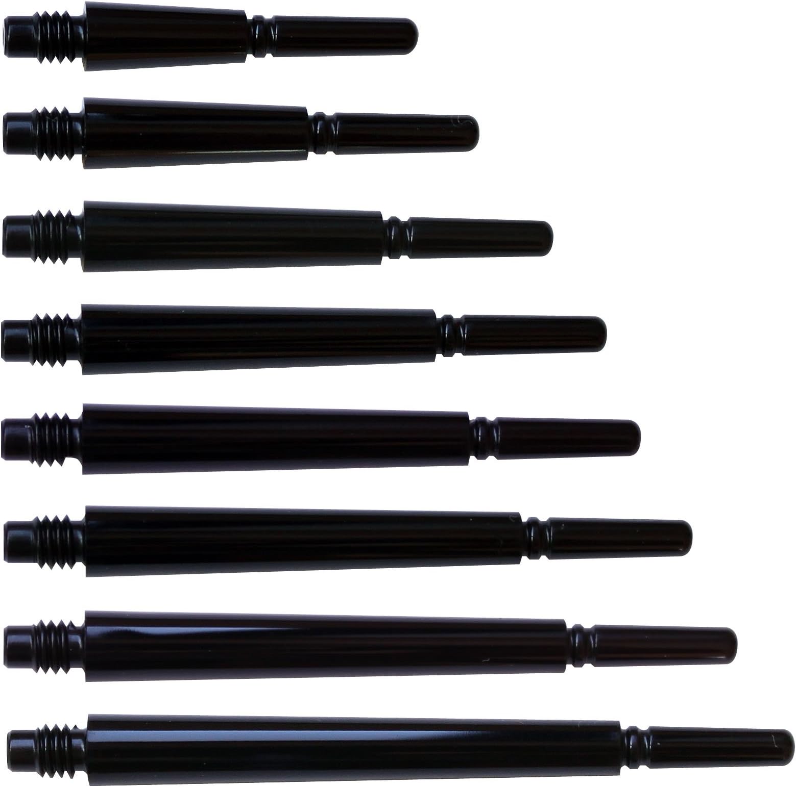 1 x SET COSMO DART STEMS SHAFTS, NORMAL D-BLACK SPINNING SIZE 4
