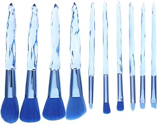 Wakauto 10pcs Makeup Brushes with Transparent...