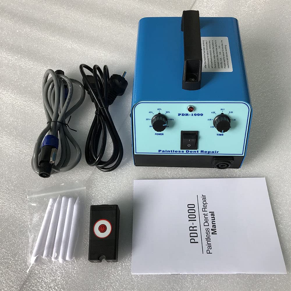 Strumento Riparazione Ammaccature PDR-1000 Con Riscaldatore A Induzione | Senza Danni Alla Vernice - Foto 3