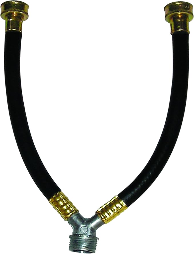 Samar 5008PA Washing Machine Y Mixer Hose 3/4" Fittings