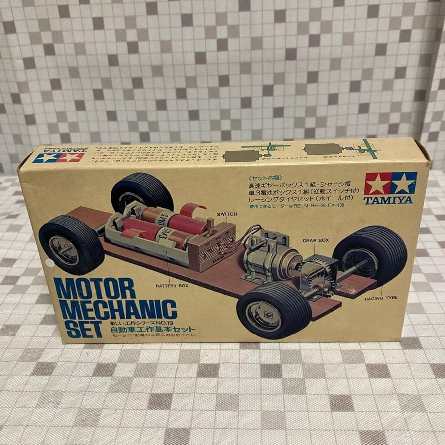 自動車工作基本セット Amazon.co.jp: coo タミヤ TAMIYA 楽しい工作シリーズNO.19