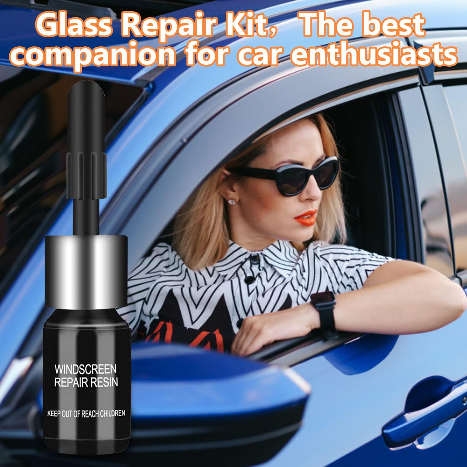 Kit De Reparación De Parabrisas 5 Piezas Nano Vidrio | Envío Gratis