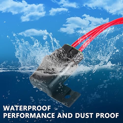 Miniatura 5 de Zhushan Paquete de 6 portafusibles ATOATC estilo hoja marina resistente a la intemperie con tapa, protección confiable para vehículos, marinas y