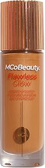 MCoBeauty Flawless Glow Luminous Skin Filter - 6.5 - Natural Honey - 4-in-1 Luminous Primer, Foundation Booster & Liquid Highlighter with Squalane - Radiant Glow Complexion Perfector Face Makeup