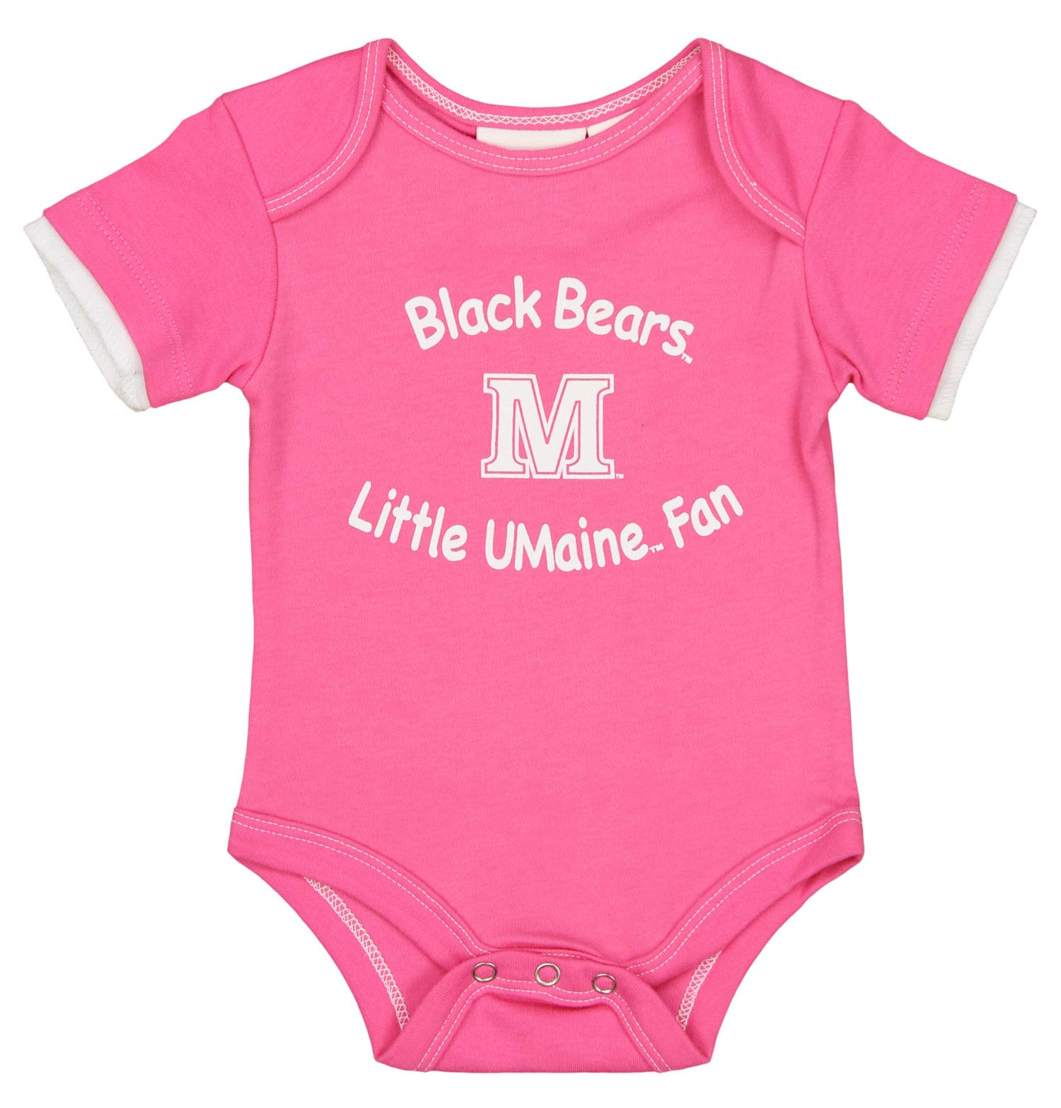 Outerstuff NCAA Baby Maine Black Bears Team Two Pack Onesie, 3-6 Months