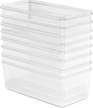 Sorbus Airtight Food Storage Containers, Plastic Pantry Bins (8 Pack)