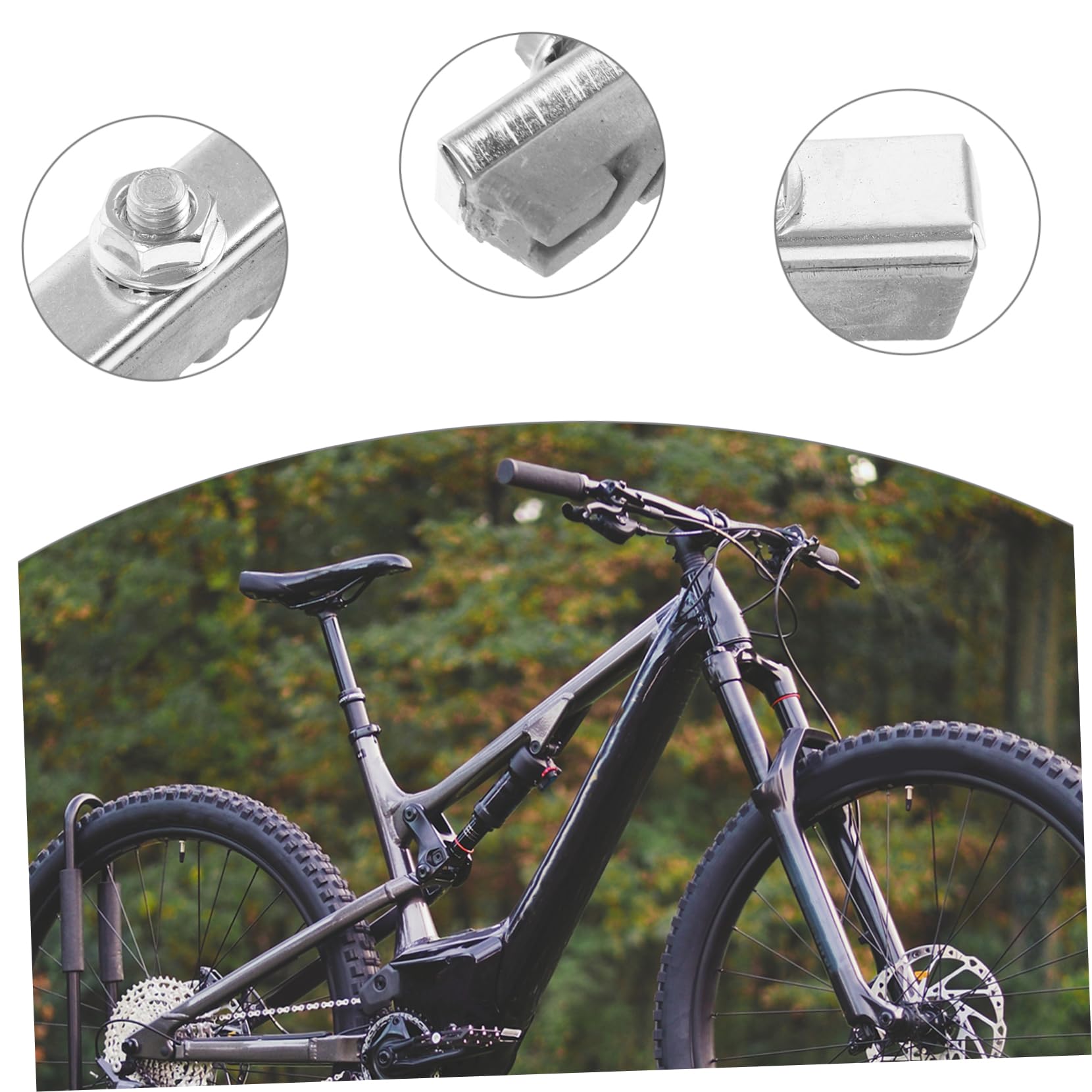 Toyvian Plaquettes De Frein Silencieuses pour Vélo Lot de Résistantes À Usure du Bruit Adaptées Aux Vélos De Montagne Et Aux