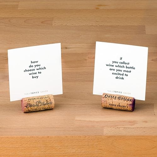 Miniatura 7 de TableTopics Saborea el juego de cartas de pregunta 135 tarjetas de inicio de conversación para compartir tu pasión por la comida y la cocina con