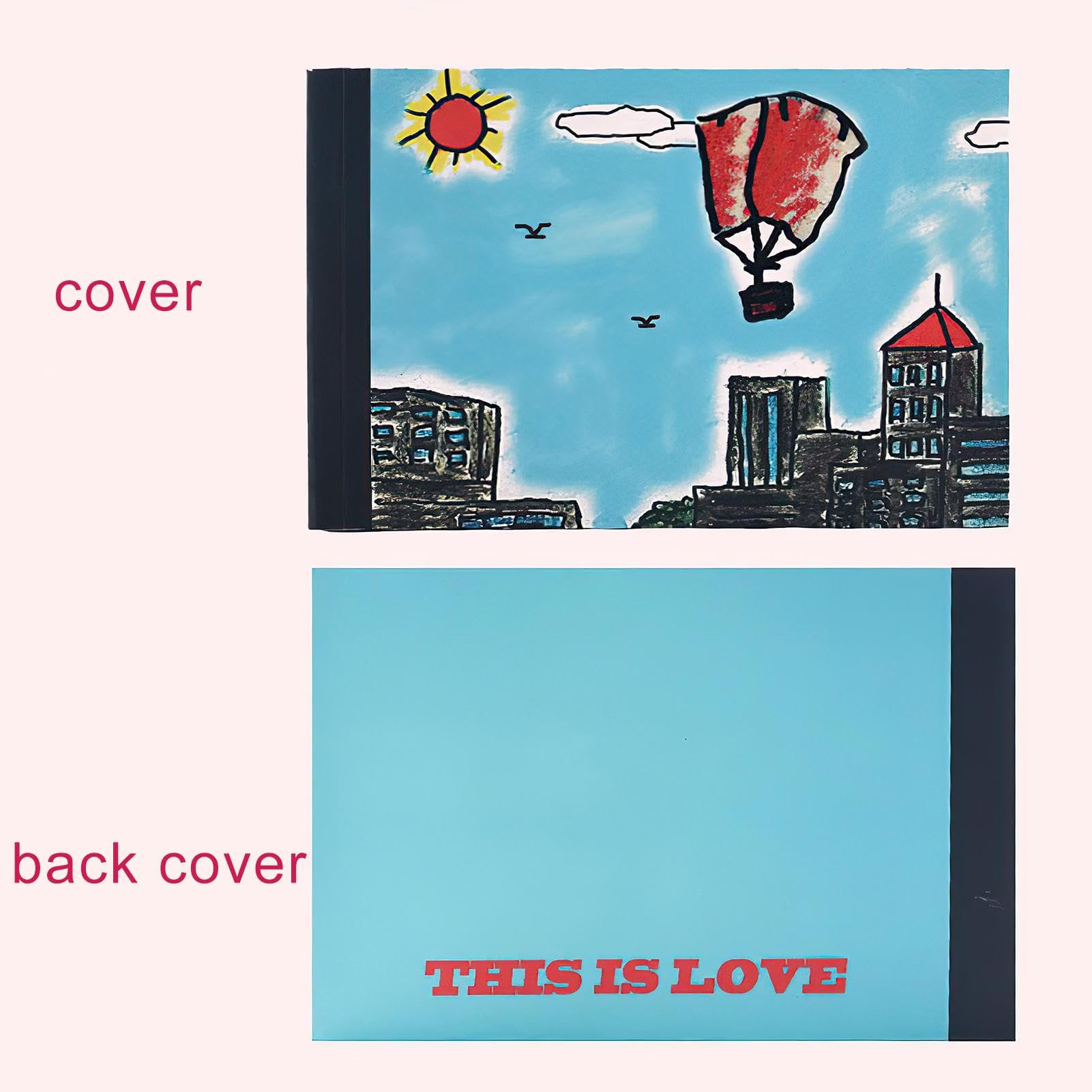 HAMIL Livre Proposition créative Animation flipss Bricolage avec Trou 126 Pages Bague cachée Cadeau fiançailles