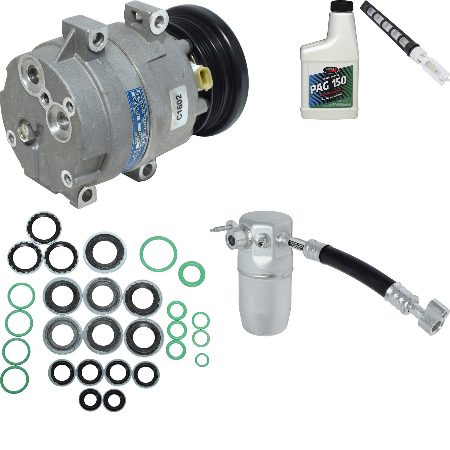 Universal Air Conditioner KT 3705 A/C Compressor/Component Kit