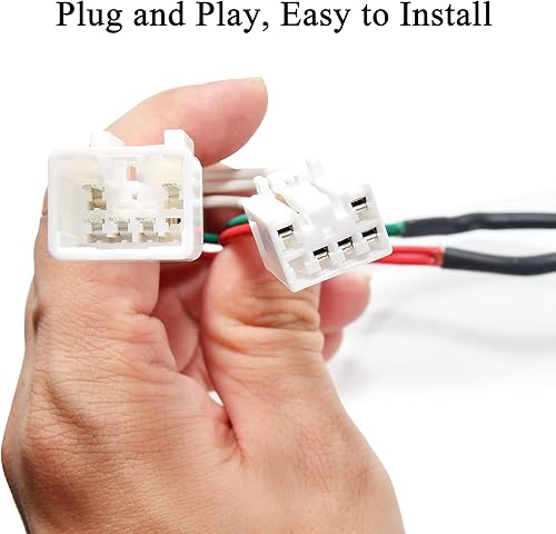 Miniatura 3 de Oyviny Arnés de cableado de remolque personalizado de 4 vías 56165 para Toyota RAV4 2006-2012, cableado de remolque RAV4