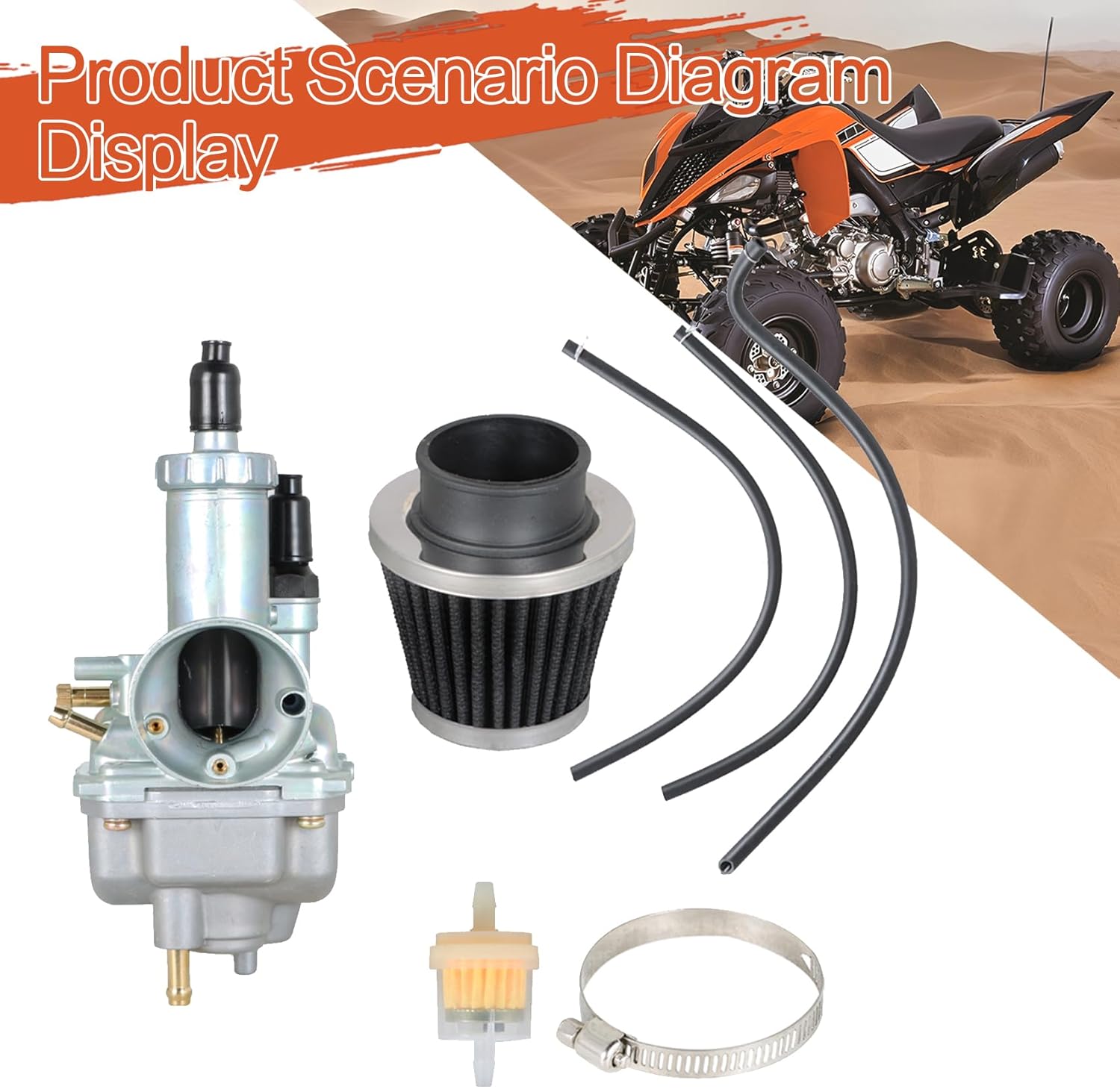 labwork Carburetor Carb Replacement for Kawasaki Bayou 220 250 KLF220A KLF250A 1988-2011