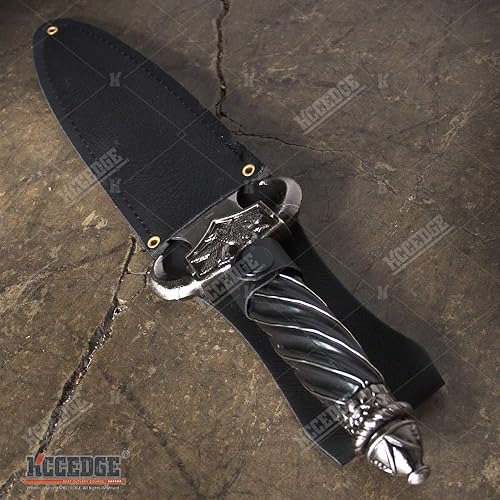 Miniatura 4 de KCCEDGE BEST CUTLERY SOURCE Cuchillo táctico Cuchillo de supervivencia Cuchillo de caza Cuchillo de hoja fija Navaja de afeitar de borde afilado