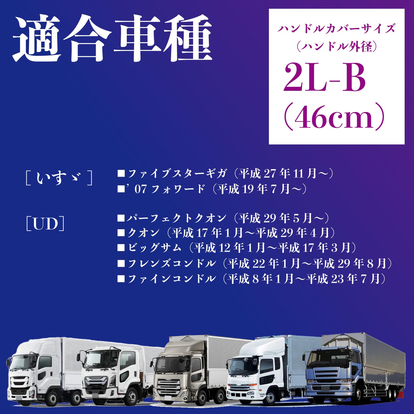 Amazon | 波型 トラック用 ハンドルカバー 46cm 2L-B | 細巻