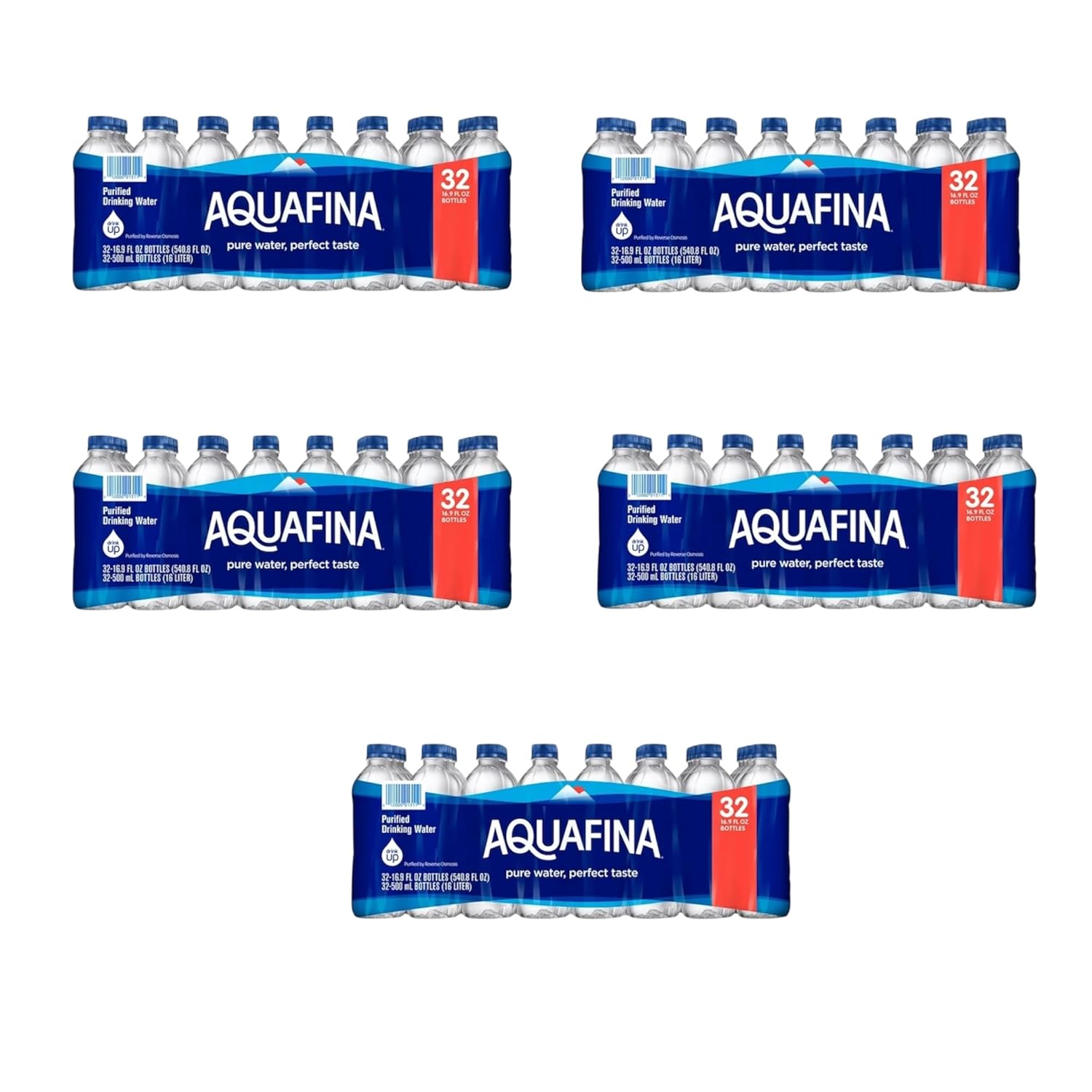 Purified Drinking Water (16.9 oz., 32 pk.) TOTAL 160 BOTTLES. Choose any delivery option and get your water tomorrow.