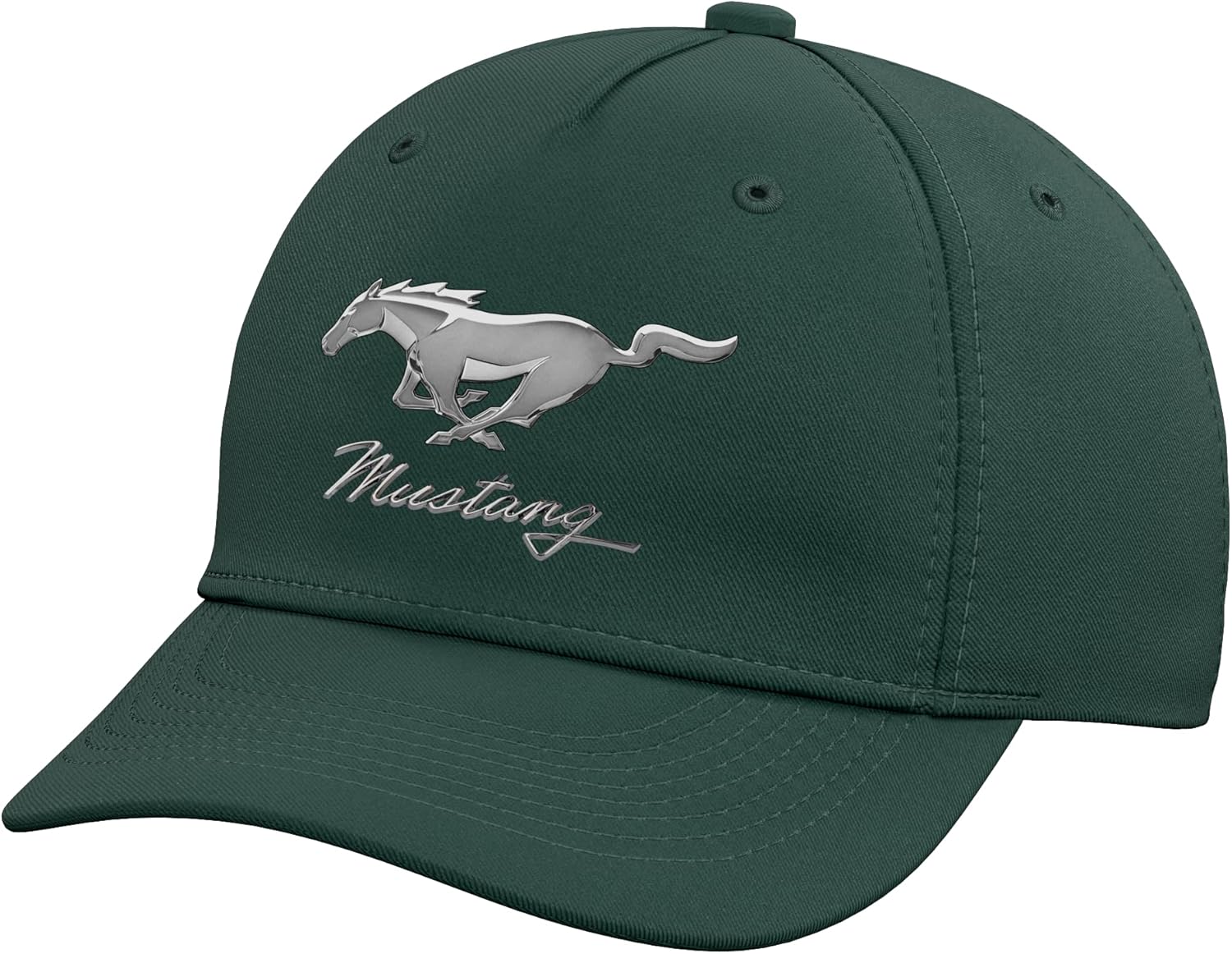 Mustang Emblem Adjustable Baseball Hat