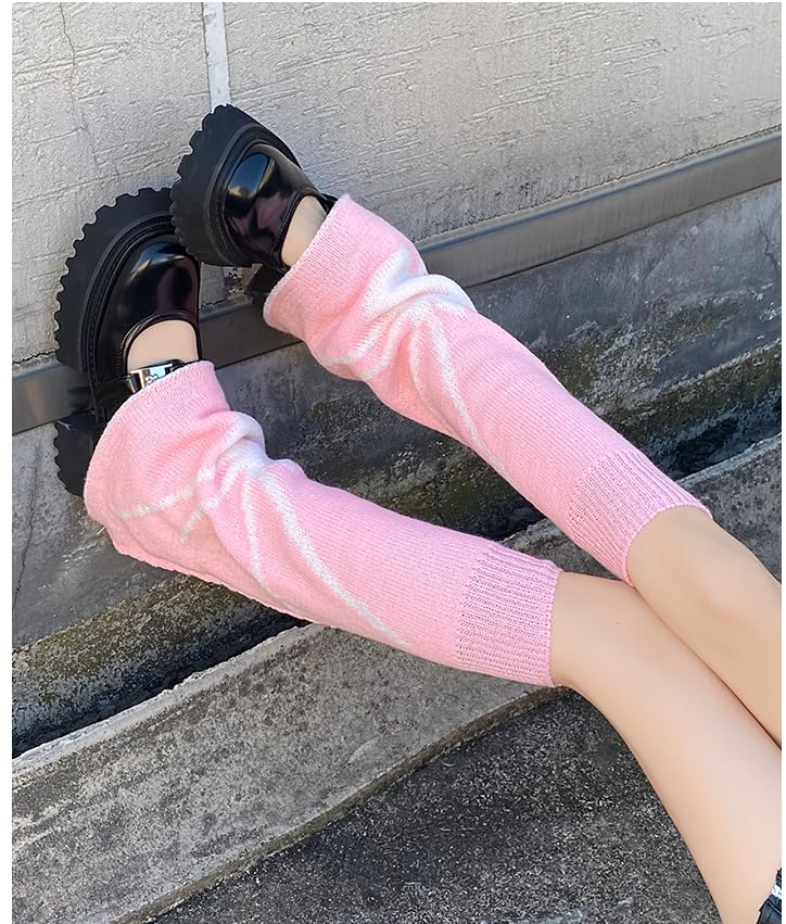 Image of Sexybody Women's Leg Warmers Fashion Knit Warmers Long Socks Cute Y2K Kawaii Japanese Lolita Harajuku Accessories for Girls