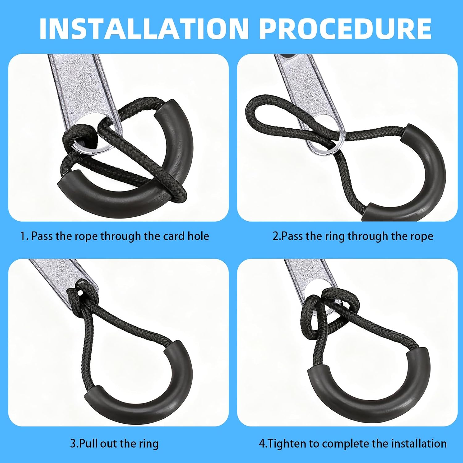 24 Pcs Black U-Shape Nylon Zipper Pulls, Heavy Duty Zipper Tags for North Face Backpack Replacement, Cord Extension for Luggage Purse thumbnail