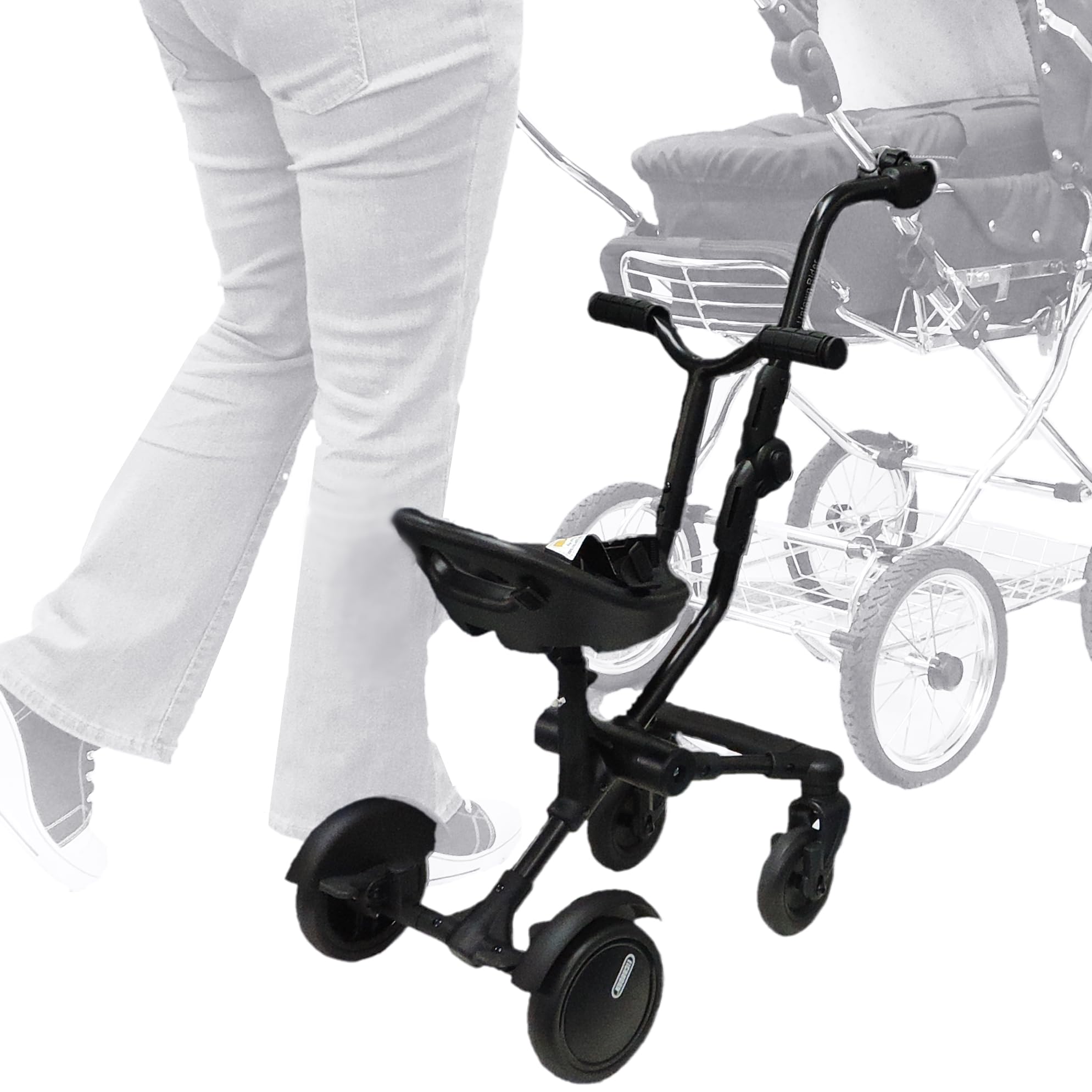 EICHHORN Kinderwagen Downtown Rider - Seggiolino per fratelli e passeggini, per bambini dai 15 mesi fino a 25 kg