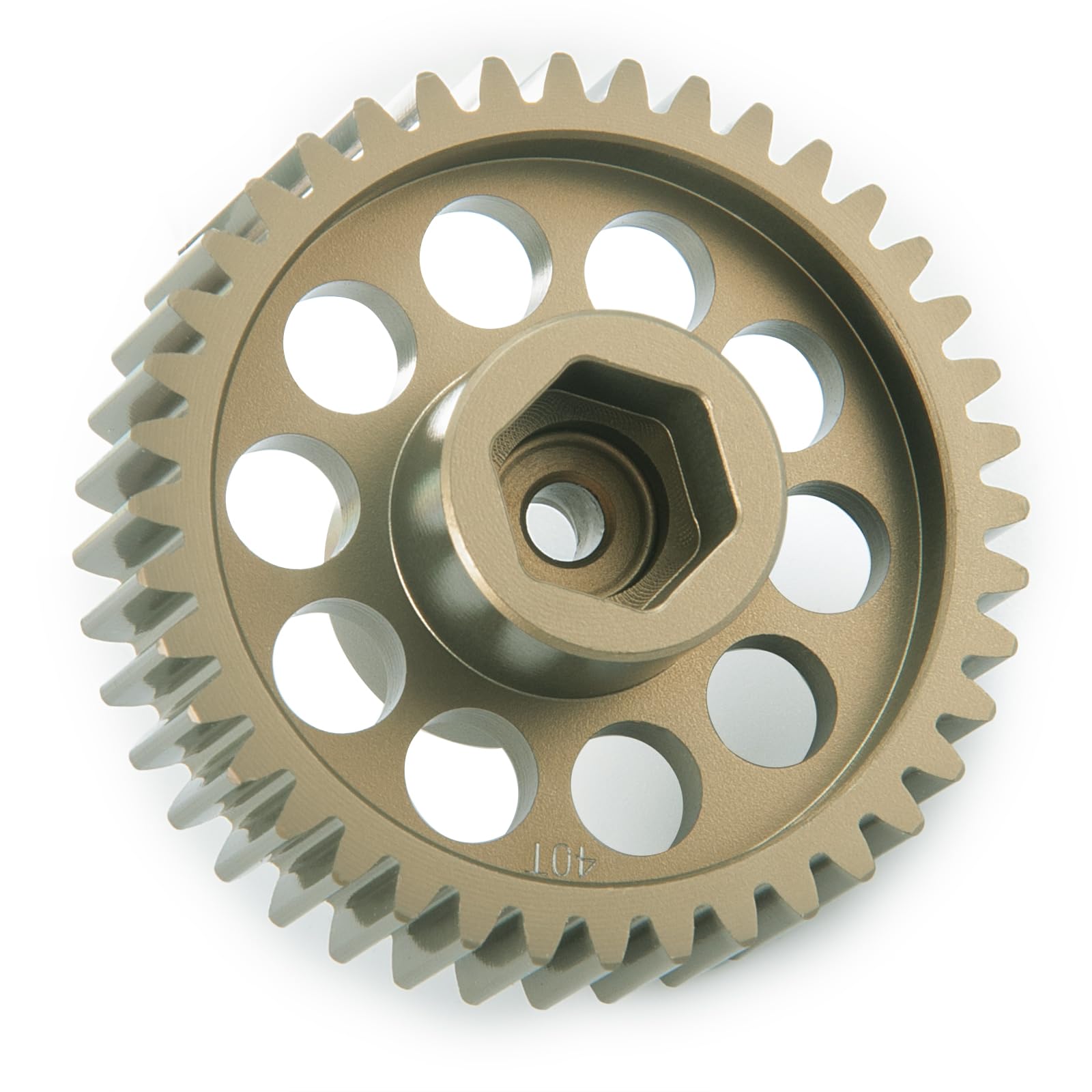 AXspeed 40T Differential Gear Set Aluminium Diff Gear for 1:10 Tamiya Clod Buster RC Truck Upgrade - Image 2