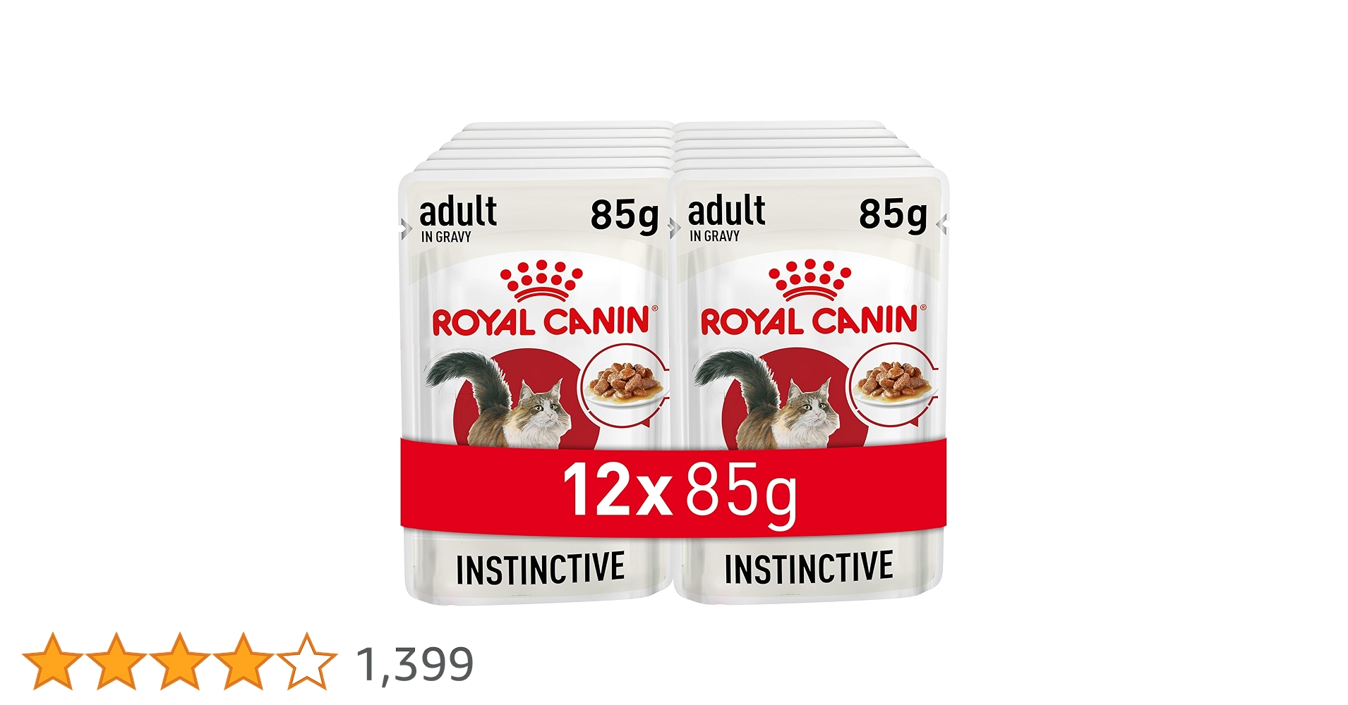  CANIN インスティンクティブ 85g×4箱 インスティンクティブ グレービー（成猫用 ウェット） | Royal