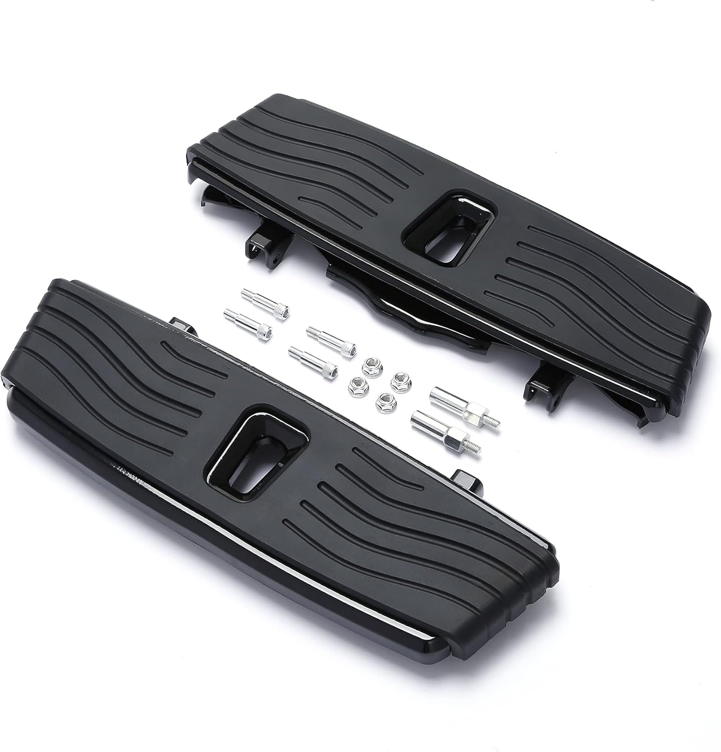 Green-L Driver Floorboard Foot Board Pegs Fit for Harley Touring Road King Electra Street Glide 1986-2025 Softail 1986-2017