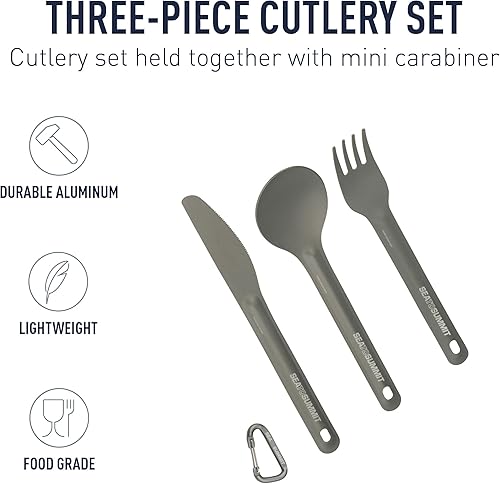 Miniatura 2 de Sea to Summit Juego de cubiertos para acampar de aluminio Alpha Light