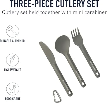 Sea to Summit Alpha Light Aluminum Camping Cutlery Set