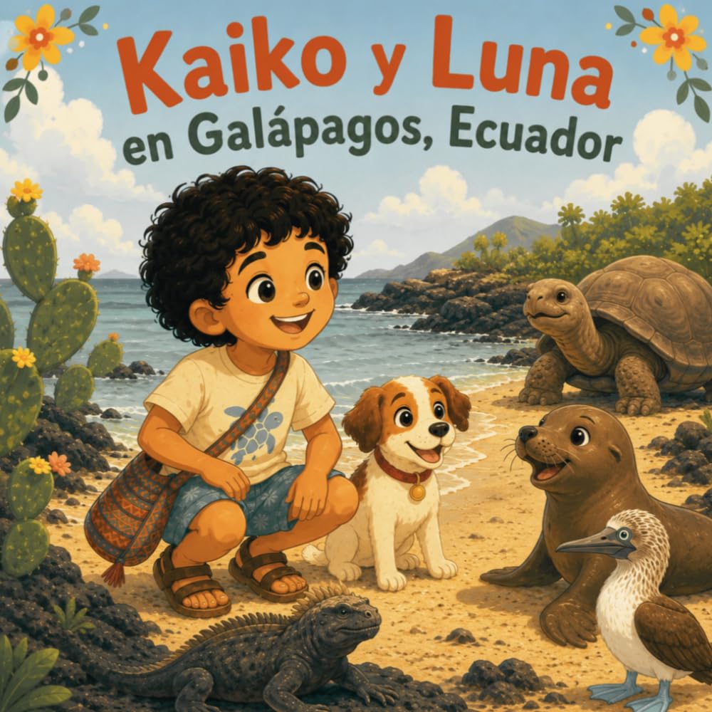 Kaiko y Luna en Galápagos, Ecuador: Una aventura mágica por las islas (Kaiko y Luna Adventuras)
