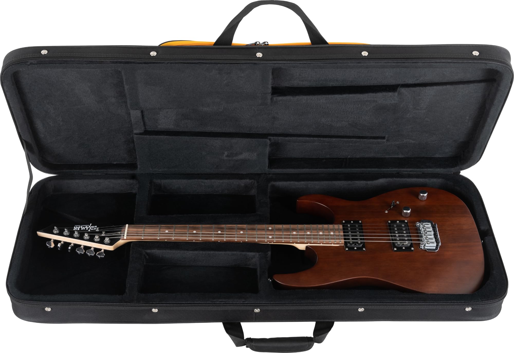 ROCKTILE EGSCR-1122BK Softcase Chitarra Elettrica - Custodia Leggera Maneggevole per Tutte le Chitarre Elettriche Comuni
