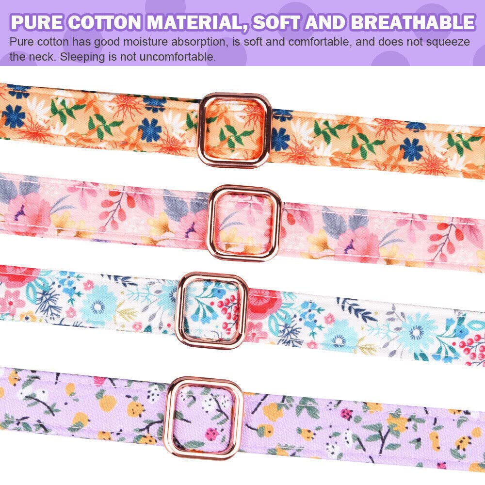Collares De Perro Para Niña Con Flor Para Perros Pequeños, Medianos Y Grandes, Lindo Collar De