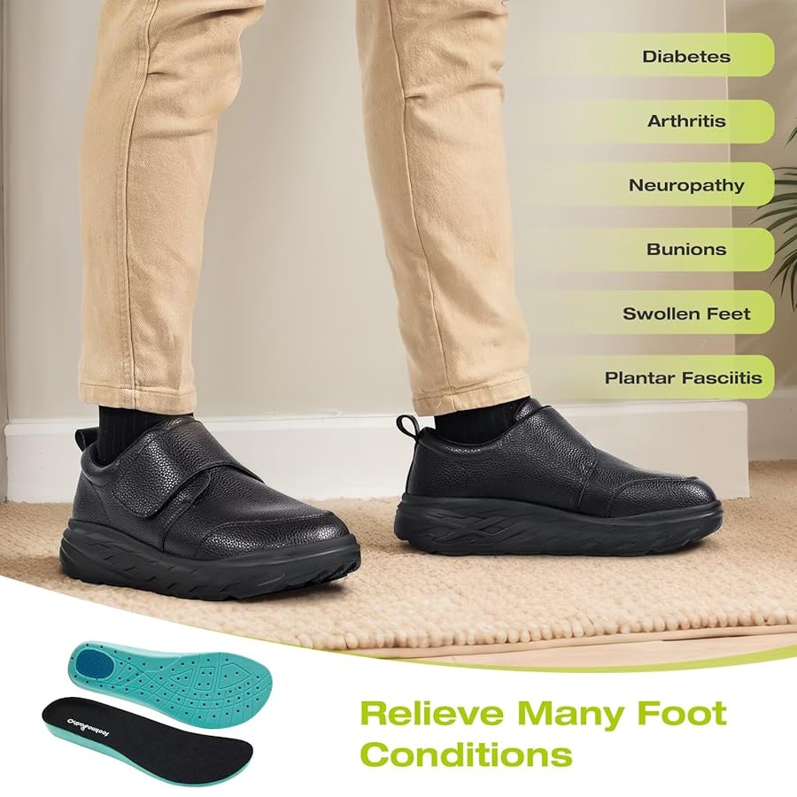 Plantar Fasciitis Foot Pain In Heel Diabetes OrthoComfoot Men's