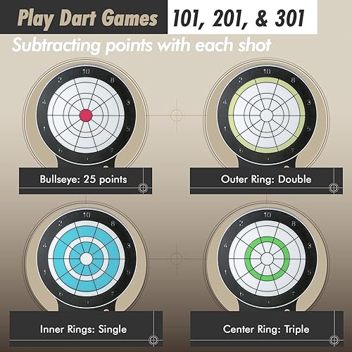 Miniatura 2 de GoShot Sistema de entrenamiento de tiro láser objetivo de entrenamiento DartShot con pantalla de punto de impacto y juegos cronometrados - Práctica