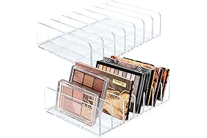 Qiuttnqn Acrylic Eyeshadow Organizer: The Ultimate Storage Solution for Eye Makeup Enthusiasts