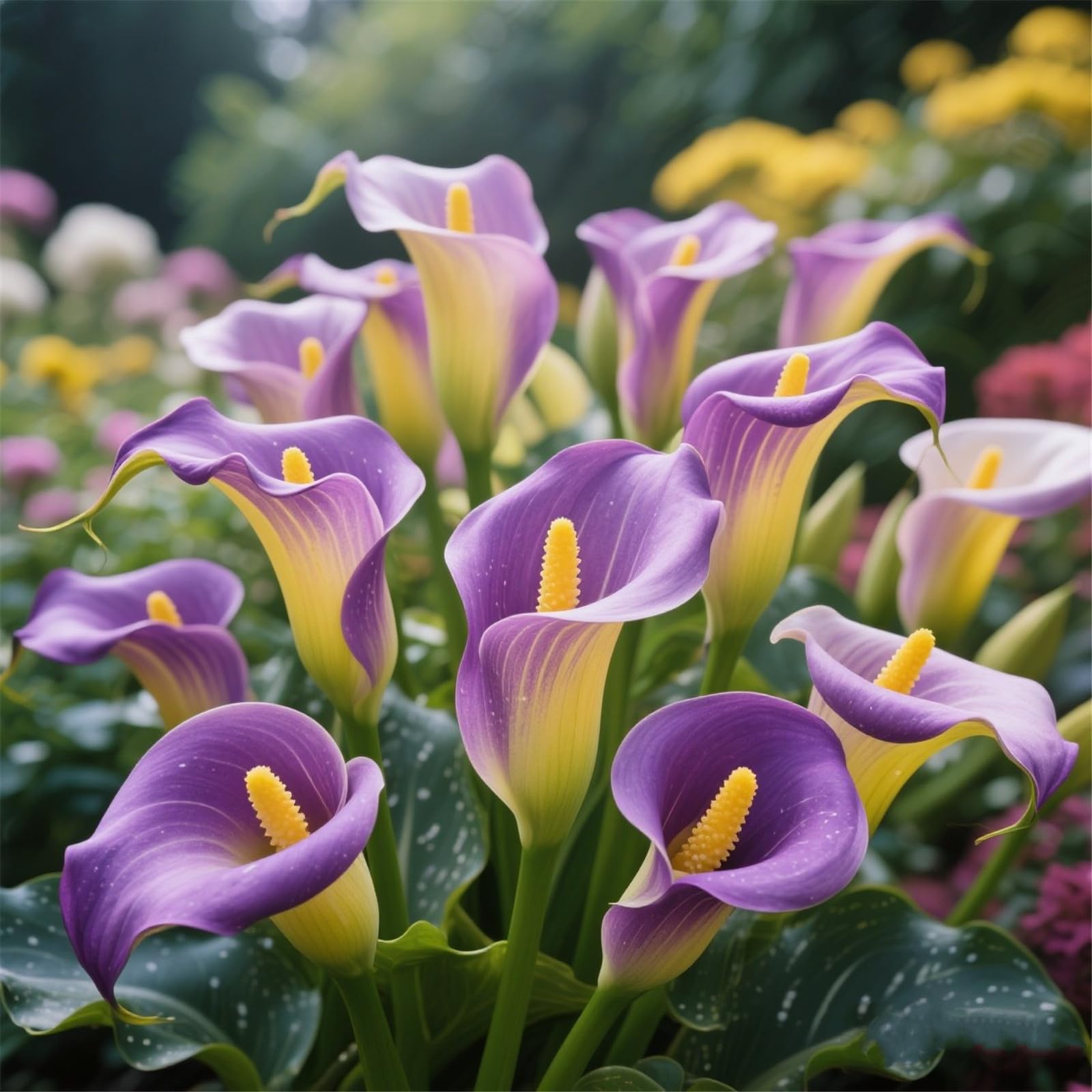 Perennial/Calla Lily Bulbs for Planting Now UK,Quality Display,Available in a Variety of Colors,Ready to Plant-4bulbs-G โ image 1
