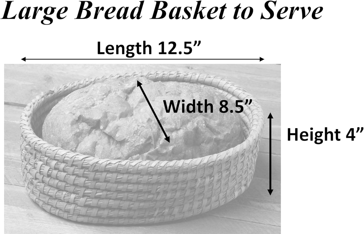 Bread Warmer Basket with Stone - Bread Baskets for Serving Tortilla, Sourdough Maker, House Warming Gifts New Home, Terracotta, Bakers Gift for Kitchen, Women, Men, Birthday, Hostess Farmhouse