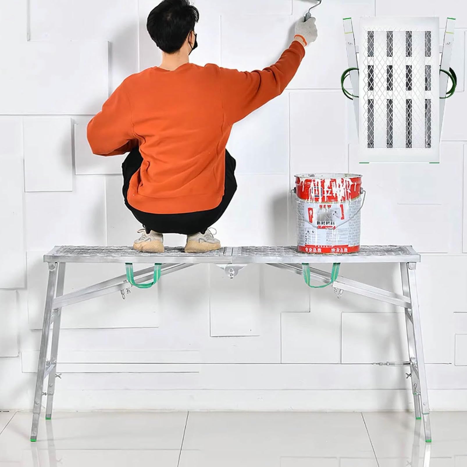 Échafaudage de plate-forme pour peindre en hauteur et décorer sans peur